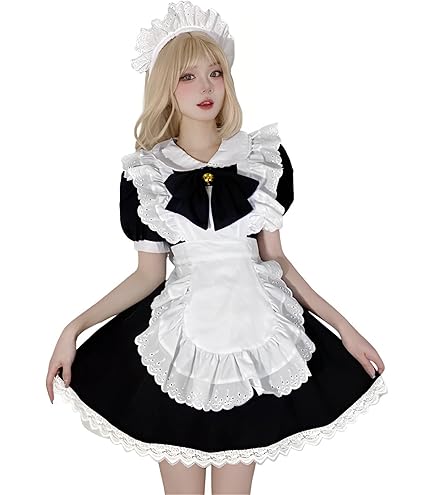 NEWS風オーダーメイド商品 Amazon.co.jp: 七色格调大正浪漫 和風 メイド服 コスチューム